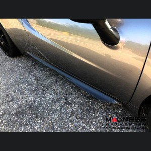 Alfa Romeo 4C Carbon Fiber Side Skirts - European Model